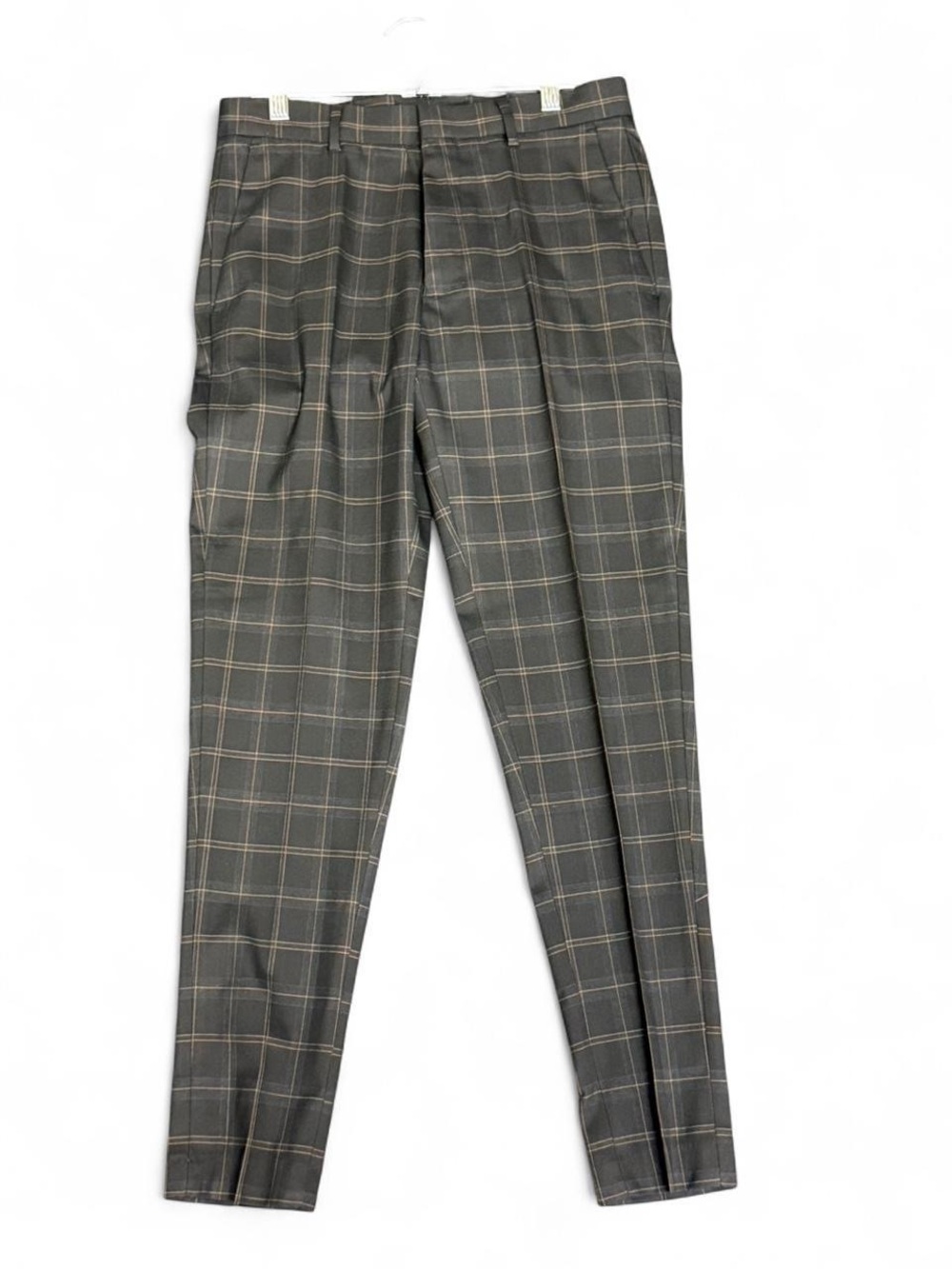 ASOS DESIGN Men’s smart super skinny trousers in black check